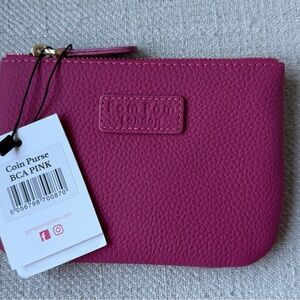 Pom Pom London Fuchsia Key & Card Holder